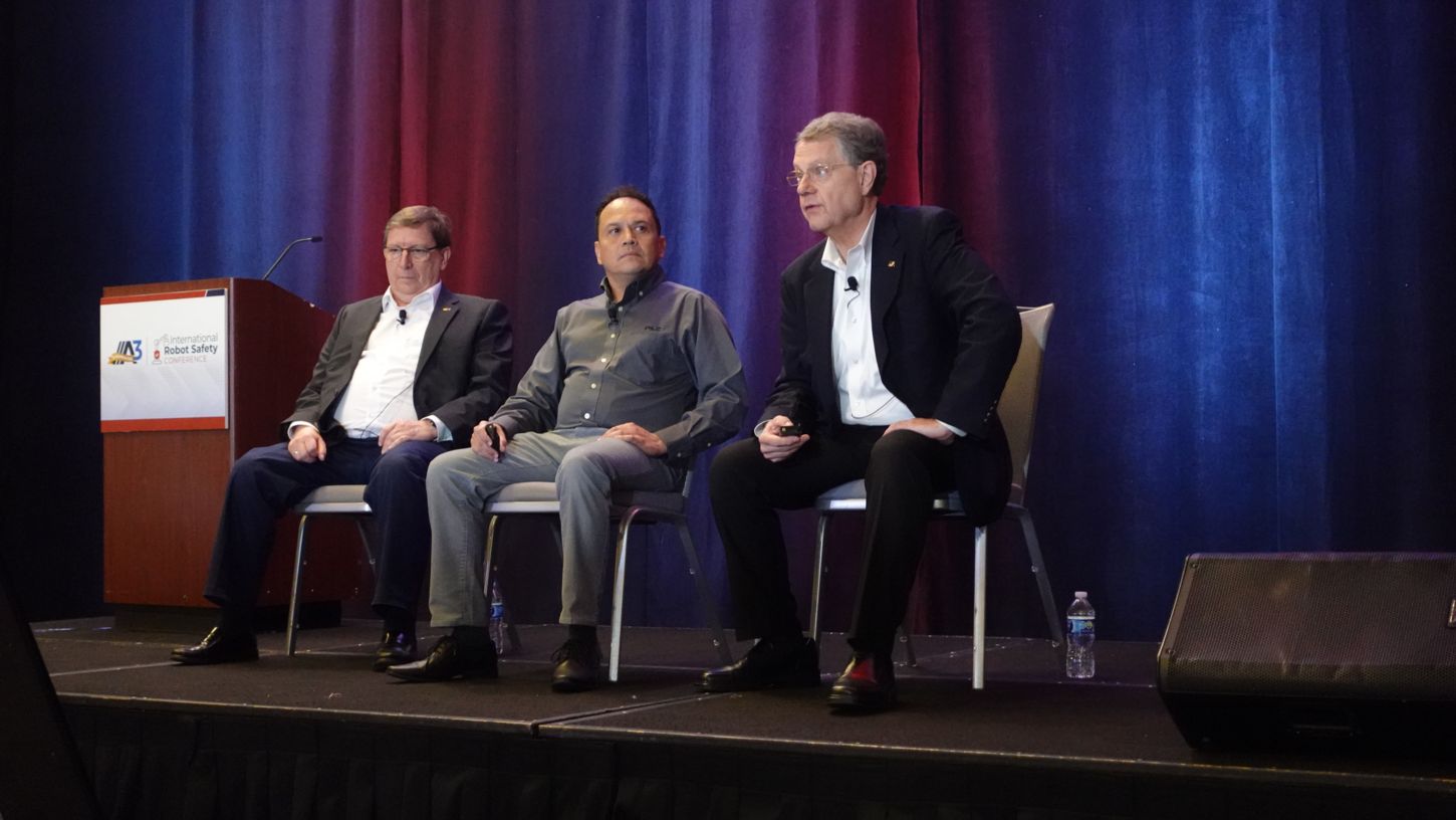 Attendees at the International Robot Safety Conference