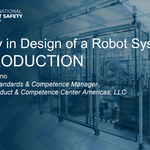 Safety in Design of a Robot System - Introduction