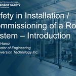 Safety in Installation - Introduction