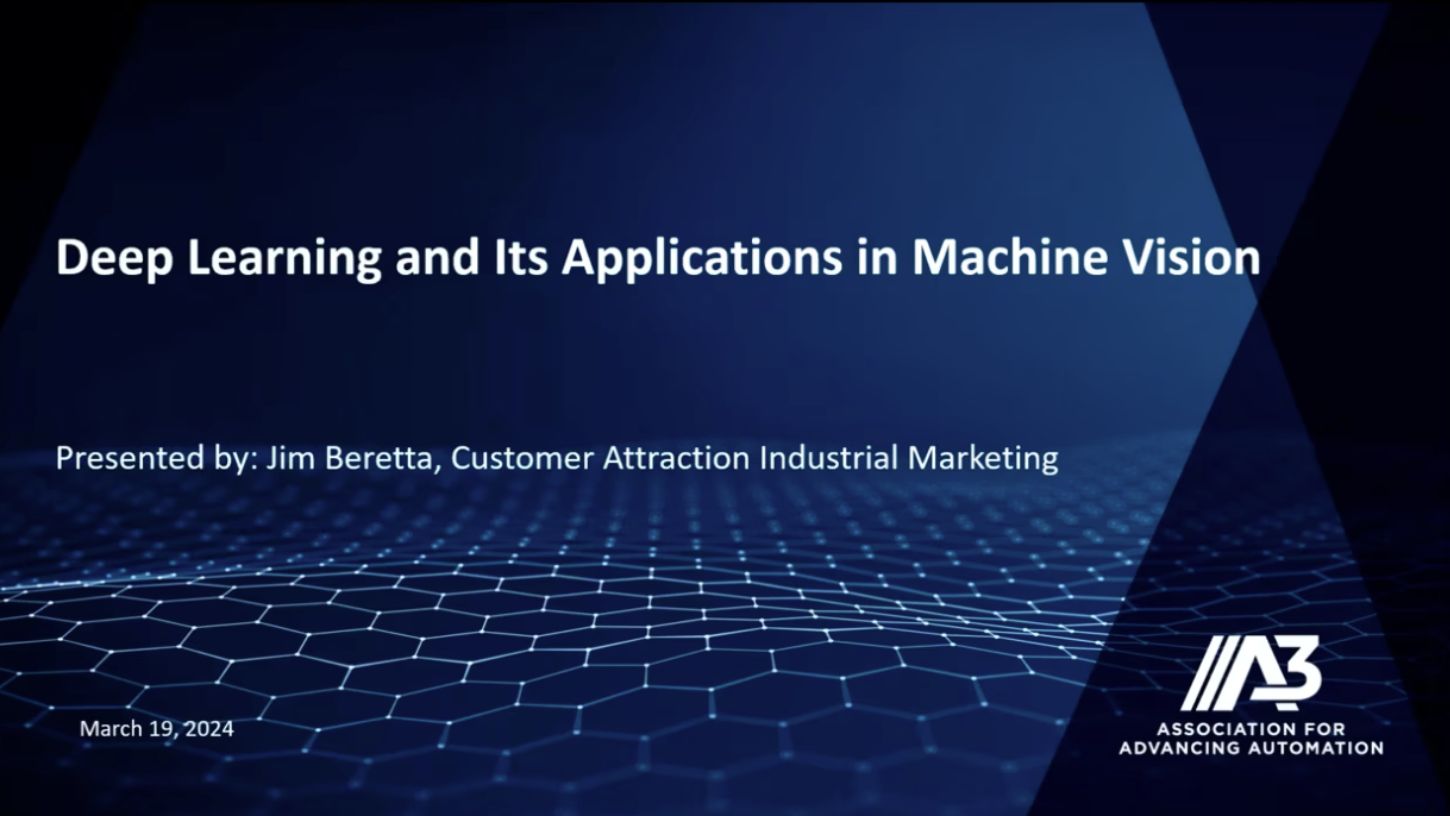 Applications of Deep Learning in Machine Vision